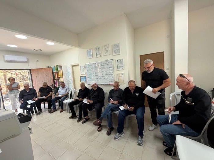 תדריך נהגים תקופתי במשרדי ב.א.פ הכרמל